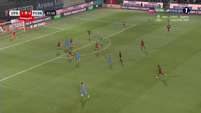 Florinel Coman a spulberat defensiva CFR-ului cu o pasă de geniu! Gol de generic înscris de FCSB în derby-ul cu ardelenii_10