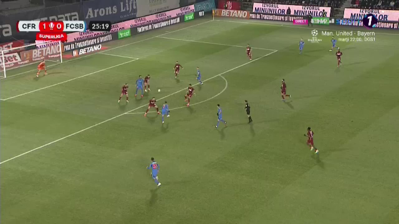 Florinel Coman a spulberat defensiva CFR-ului cu o pasă de geniu! Gol de generic înscris de FCSB în derby-ul cu ardelenii_11