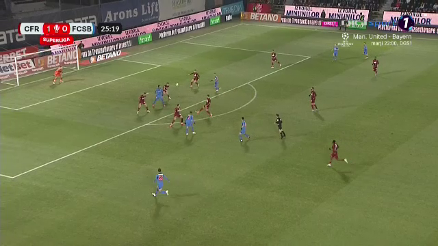 Florinel Coman a spulberat defensiva CFR-ului cu o pasă de geniu! Gol de generic înscris de FCSB în derby-ul cu ardelenii_12