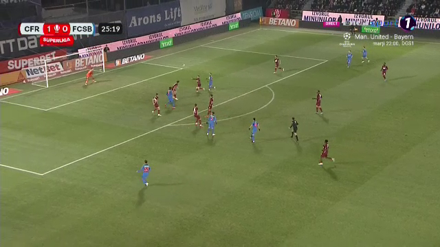 Florinel Coman a spulberat defensiva CFR-ului cu o pasă de geniu! Gol de generic înscris de FCSB în derby-ul cu ardelenii_14