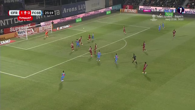 Florinel Coman a spulberat defensiva CFR-ului cu o pasă de geniu! Gol de generic înscris de FCSB în derby-ul cu ardelenii_15