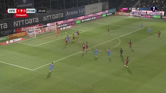 Florinel Coman a spulberat defensiva CFR-ului cu o pasă de geniu! Gol de generic înscris de FCSB în derby-ul cu ardelenii_19