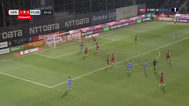 Florinel Coman a spulberat defensiva CFR-ului cu o pasă de geniu! Gol de generic înscris de FCSB în derby-ul cu ardelenii_23