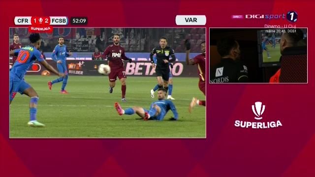 Controversă uriașă la CFR - FCSB! Colțescu a anulat la VAR golul de generic al lui Coman_4