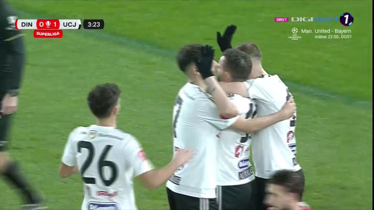 Dinamo - U Cluj 0-1 |