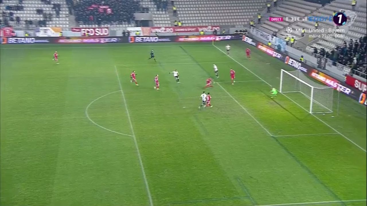 Dinamo - U Cluj 0-1 |