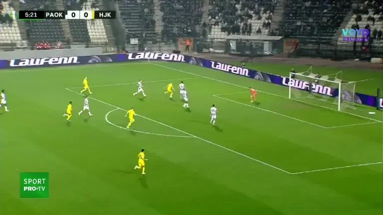 PAOK - HJK: gol Radulovic