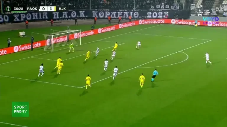 PAOK - HJK: gol Magomed Ozdoev