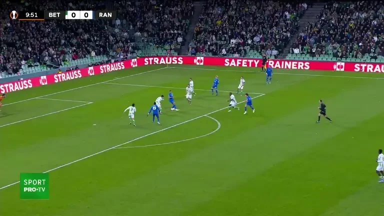 Betis - Rangers: gol Abdallah Sima