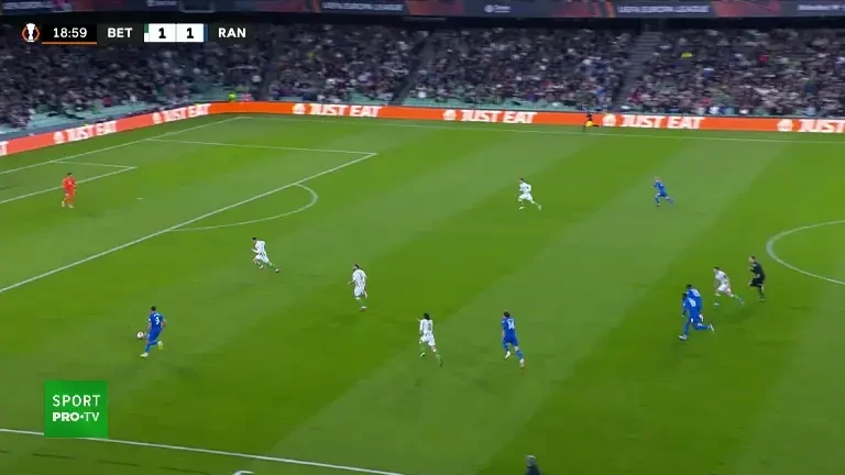 Betis - Rangers: gol Cyriel Dessers