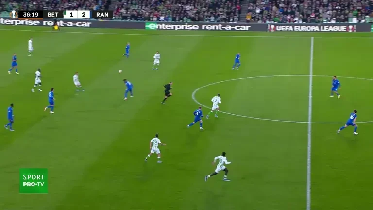 Betis - Rangers: gol Ayoze Perez