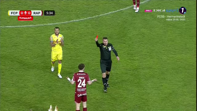 Petrolul - Rapid 0-0 | Remiză fără gol la Ploiești! Oaspeții au jucat în 10 din minutul 6 _4