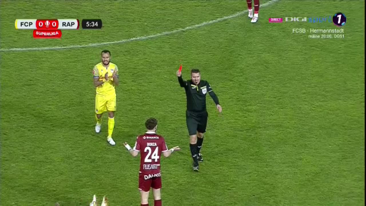 Petrolul - Rapid 0-0 | Remiză fără gol la Ploiești! Oaspeții au jucat în 10 din minutul 6 _4