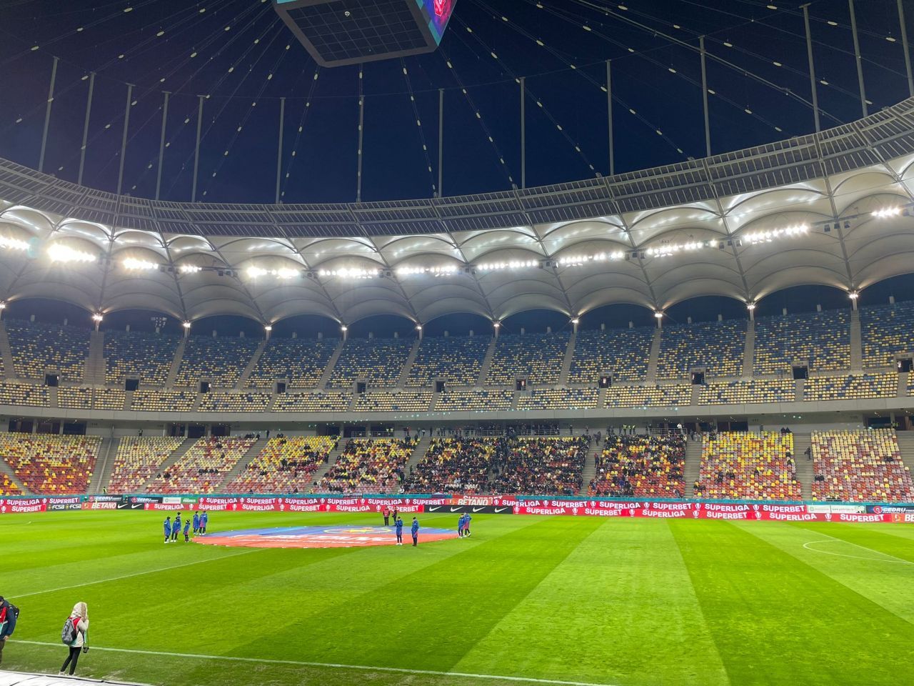 Cum arată tribunele de pe Arena Națională la meciul FCSB - Hermannstadt_1