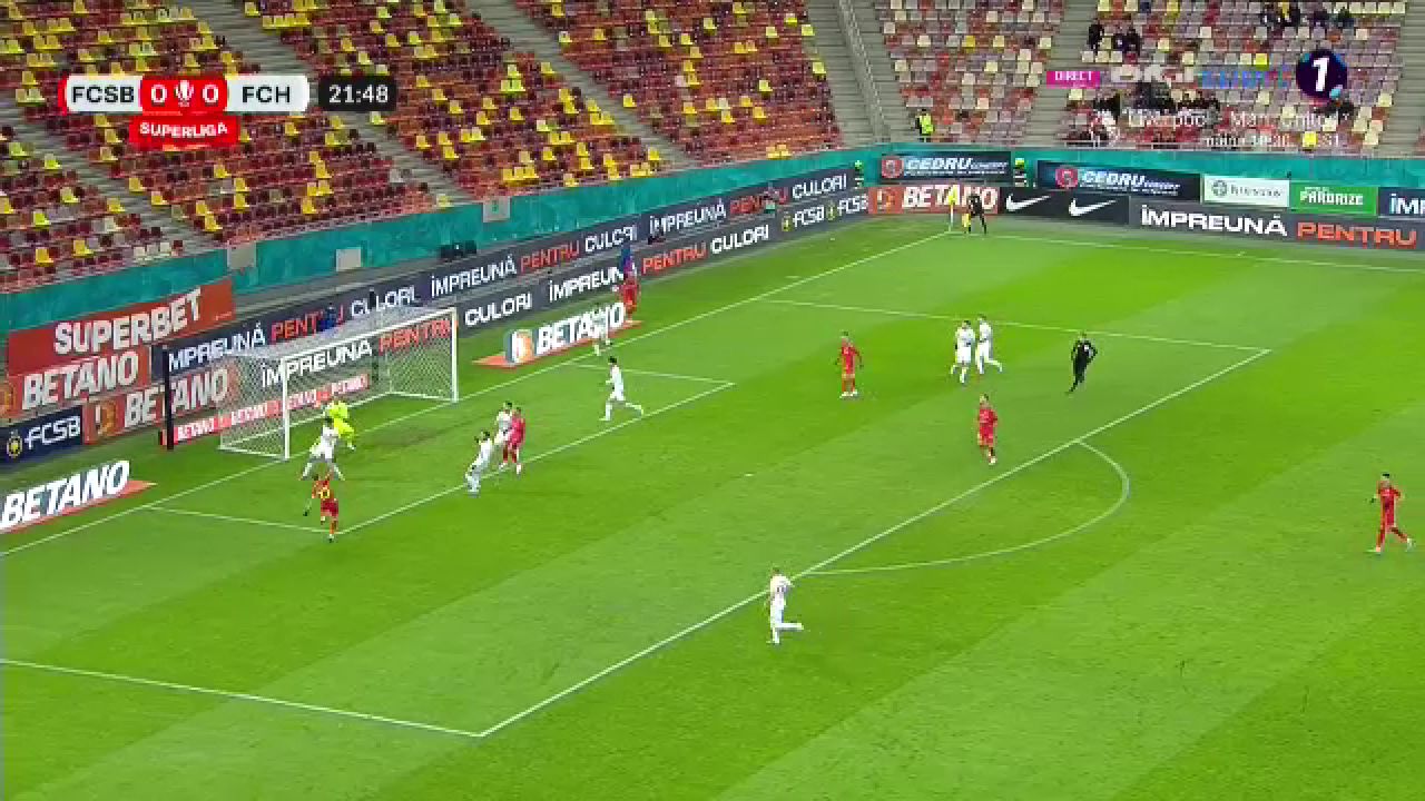 FCSB - FC Hermannstadt 3-0 | „Roș-albaștrii” se distanțează la opt puncte de CFR Cluj. Olaru, omul meciului_4