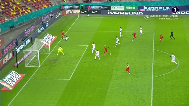 De neoprit! Darius Olaru a făcut show în prima repriză a meciului FCSB - Hermannstadt_2