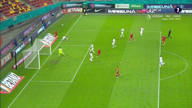 De neoprit! Darius Olaru a făcut show în prima repriză a meciului FCSB - Hermannstadt_3