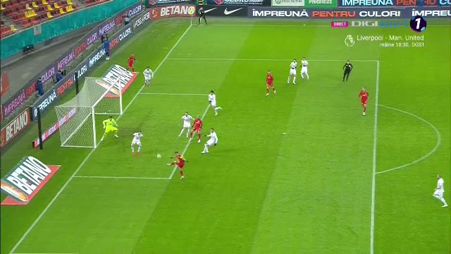 De neoprit! Darius Olaru a făcut show în prima repriză a meciului FCSB - Hermannstadt_6