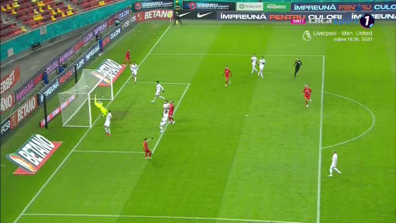 De neoprit! Darius Olaru a făcut show în prima repriză a meciului FCSB - Hermannstadt_7
