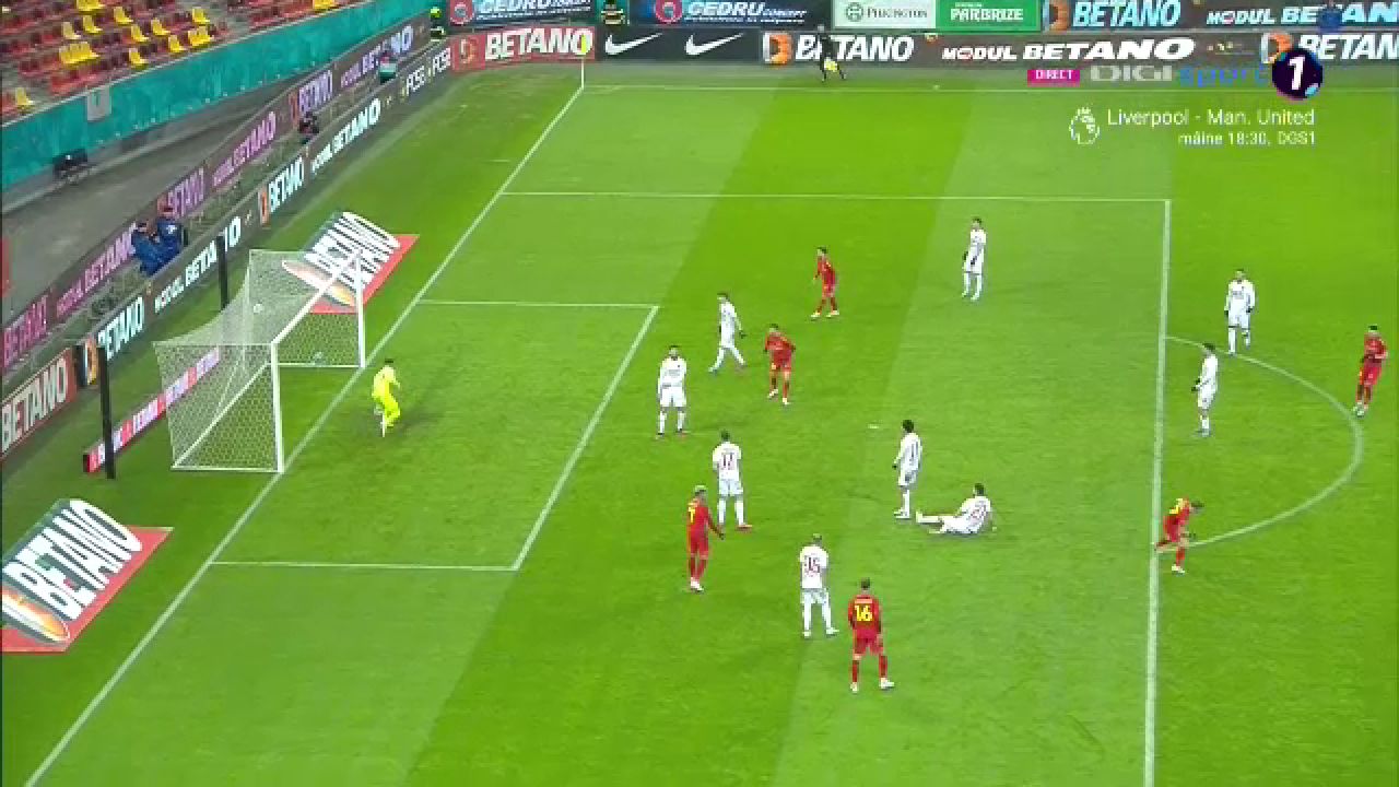 De neoprit! Darius Olaru a făcut show în prima repriză a meciului FCSB - Hermannstadt_16