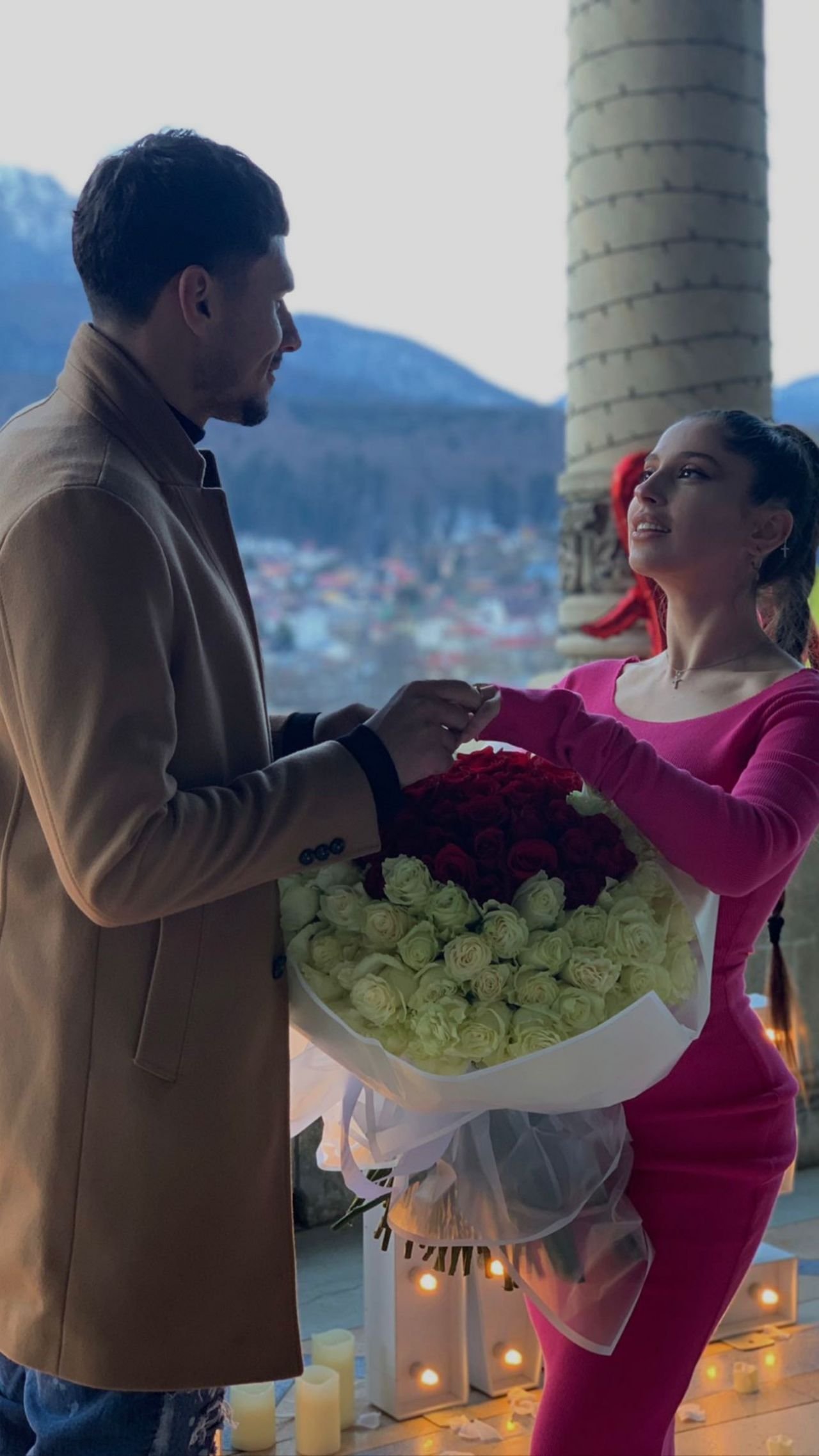 Moment emoționant! Fetița lui Florinel Coman a început să plângă când și-a văzut tatăl ieșind din teren pe Arena Națională! Ioana a filmat tot_115