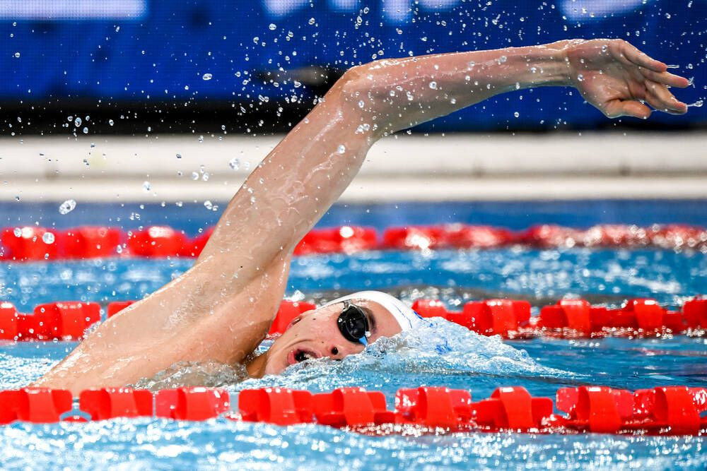 David Popovici, încă un gest de mare campion. 