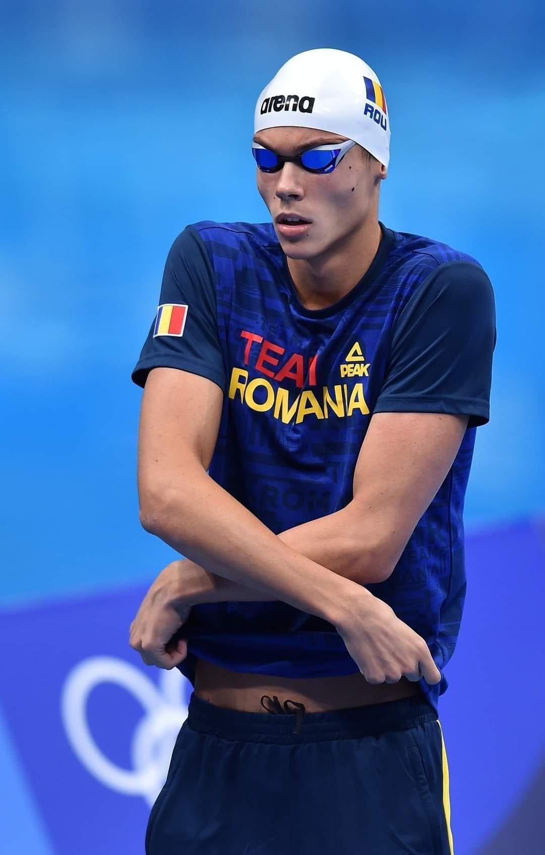 David Popovici, încă un gest de mare campion.