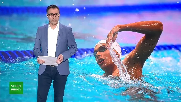 David Popovici i-a vizitat la Spitalul Fundeni pe copiii deveniți campioni ai speranței