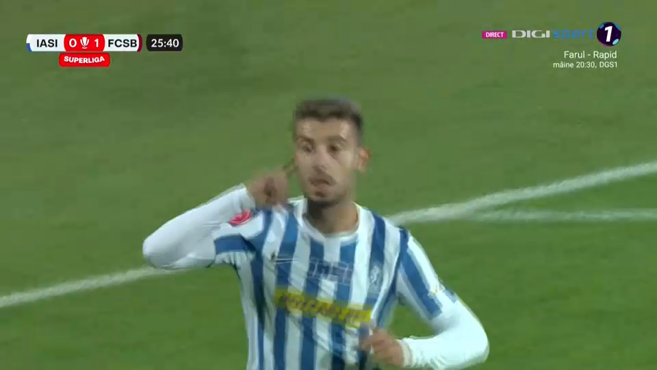 Poli Iași - FCSB 1-3! Vacanță liniștită pentru liderul din campionat, care se distanțează la 11 puncte de locul doi_5