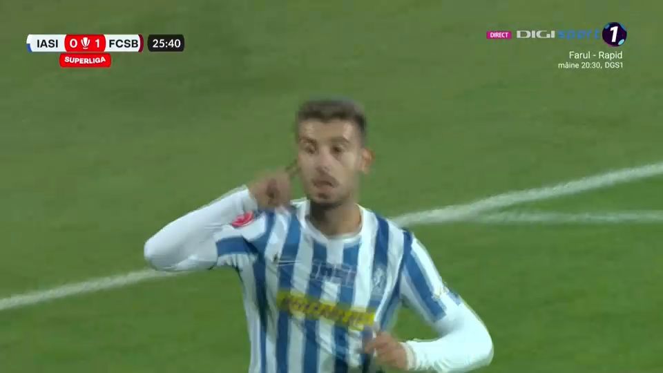 Poli Iași - FCSB 1-3! Vacanță liniștită pentru liderul din campionat, care se distanțează la 11 puncte de locul doi_5