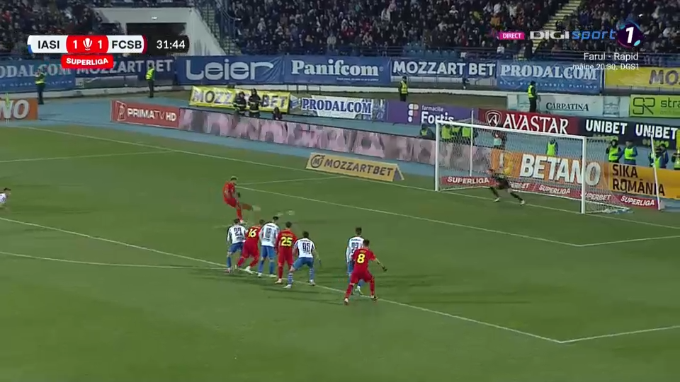 Poli Iași - FCSB 1-3! Vacanță liniștită pentru liderul din campionat, care se distanțează la 11 puncte de locul doi_7