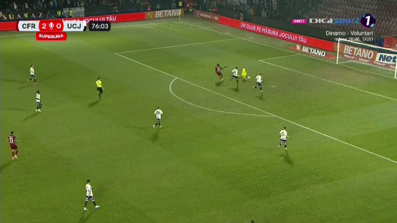 CFR Cluj - ”U” Cluj 4-0 | „Șepcile roșii”, fără replică în Gruia! Victorie clară pentru jucătorii lui Mandorlini _1