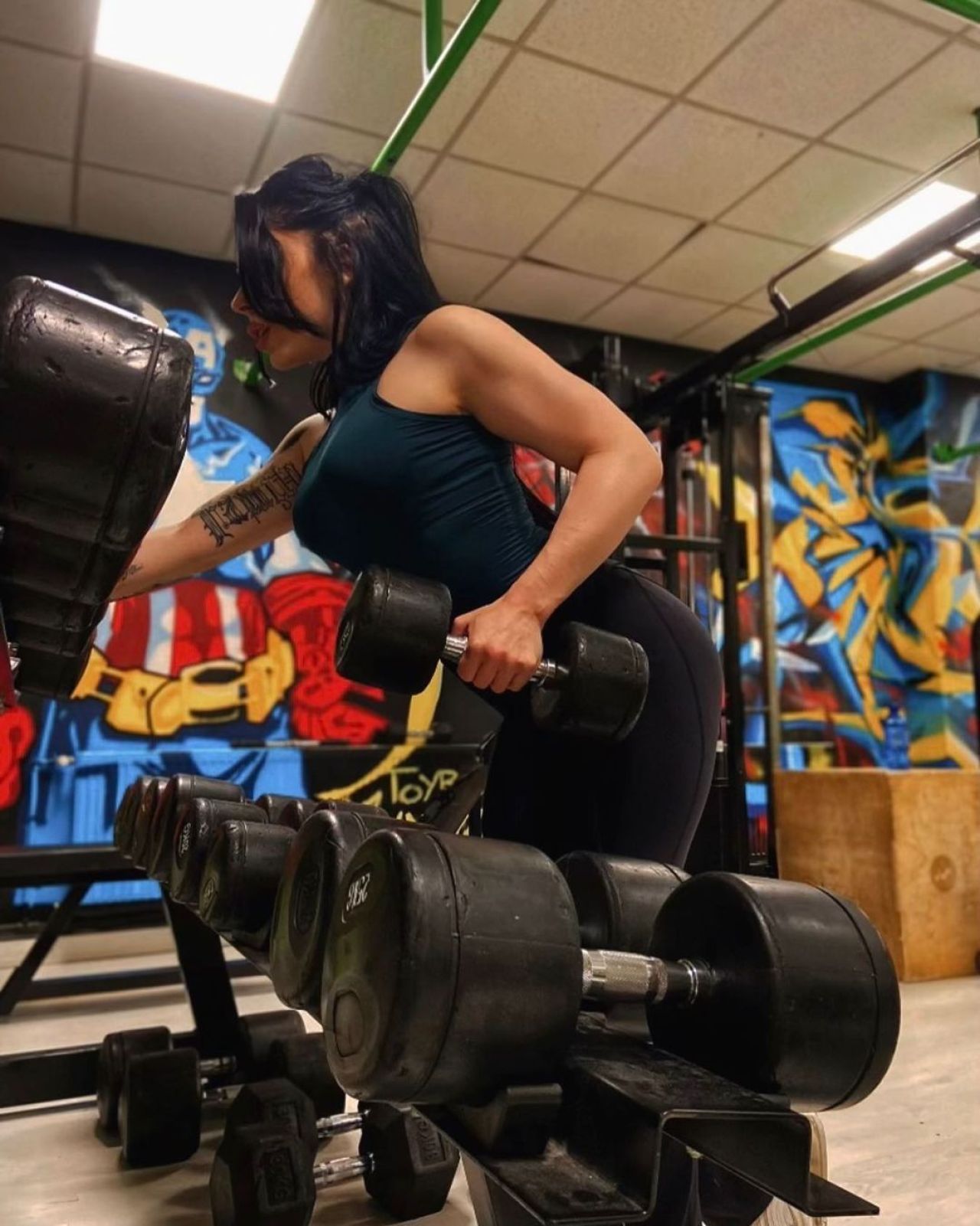 Transformare incredibilă a Alexandrei, fata lui Cătălin Zmărăndescu! Întoarce toate privirile în sala de sport _2