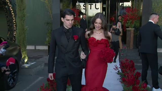 Lady in red! Cât a costat rochia superbei Elena Tănase de la cununia cu Ianis Hagi _19