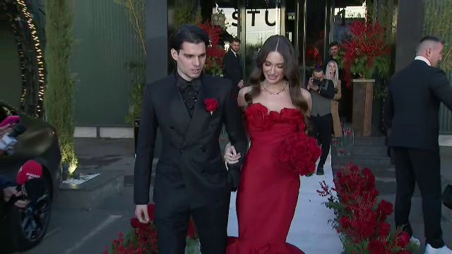 Lady in red! Cât a costat rochia superbei Elena Tănase de la cununia cu Ianis Hagi _19