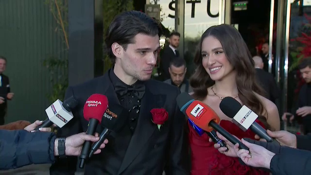 Lady in red! Cât a costat rochia superbei Elena Tănase de la cununia cu Ianis Hagi _25