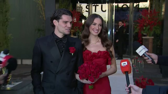 Lady in red! Cât a costat rochia superbei Elena Tănase de la cununia cu Ianis Hagi _33