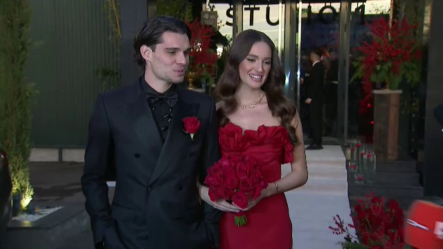 Lady in red! Cât a costat rochia superbei Elena Tănase de la cununia cu Ianis Hagi _34