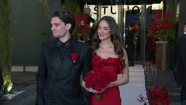Lady in red! Cât a costat rochia superbei Elena Tănase de la cununia cu Ianis Hagi _38