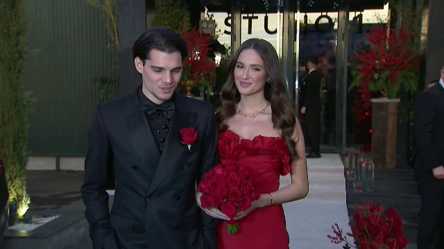 Lady in red! Cât a costat rochia superbei Elena Tănase de la cununia cu Ianis Hagi _39
