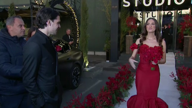 Lady in red! Cât a costat rochia superbei Elena Tănase de la cununia cu Ianis Hagi _44