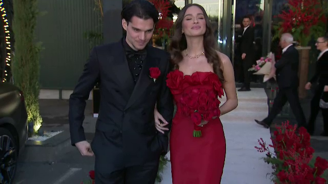 Lady in red! Cât a costat rochia superbei Elena Tănase de la cununia cu Ianis Hagi _49