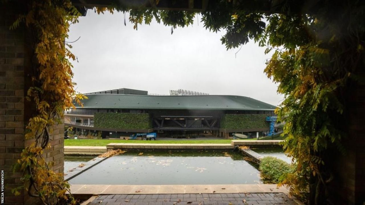 Cum arată complexul turneului de la Wimbledon de Crăciun: imaginile de colecție lansate de BBC_1