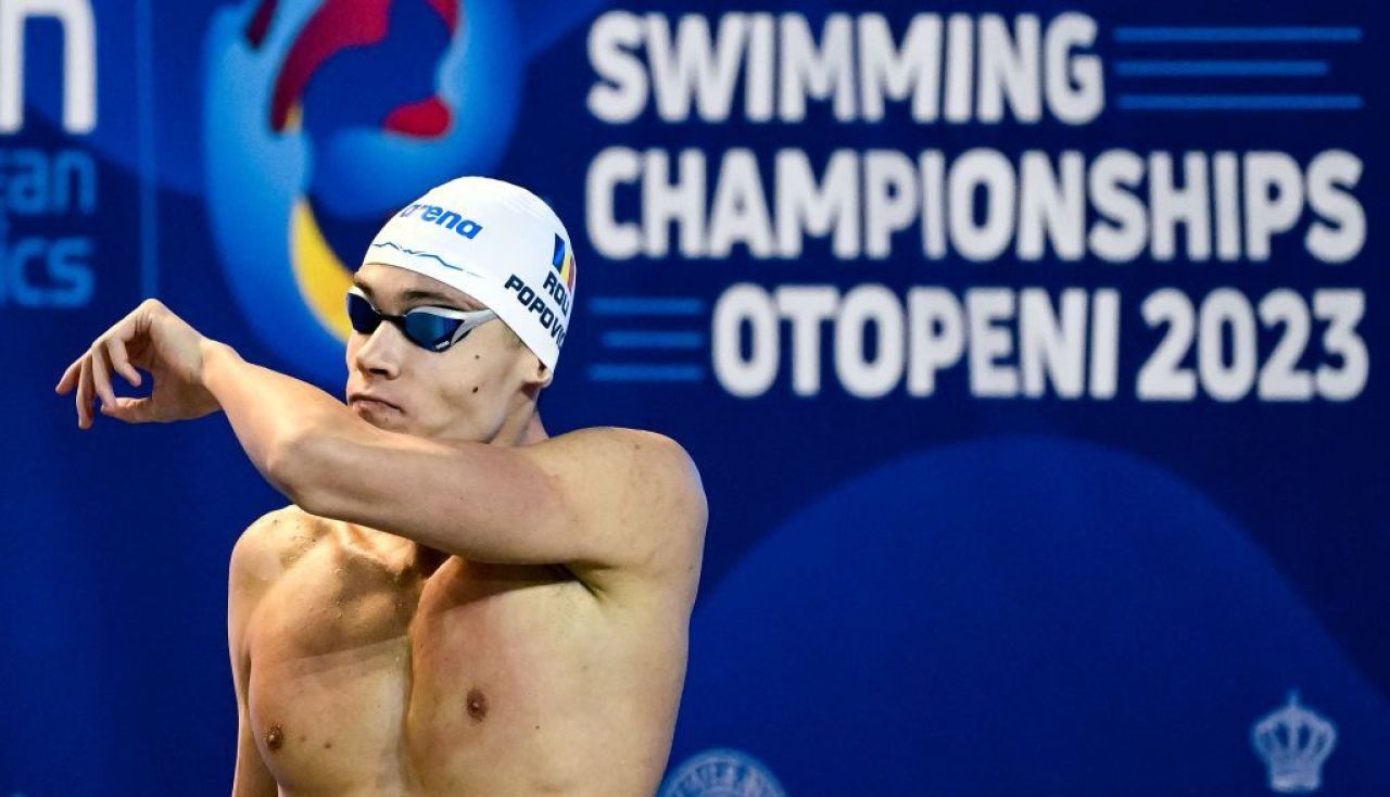 Prima reacție a lui David Popovici după ce s-a calificat în finala probei de 200 de metri, la JO 2024_1