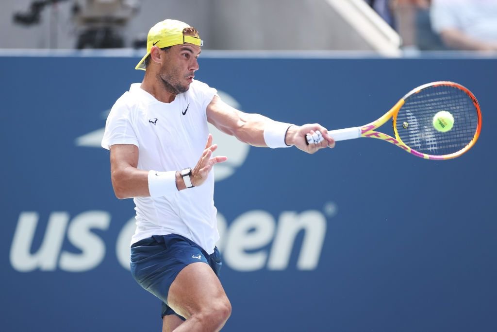 Imaginile adorabile cu Rafael Nadal și fiul său, în vârstă de un an și două luni: Rafa Jr. a luat deja prima rachetă în mână_4