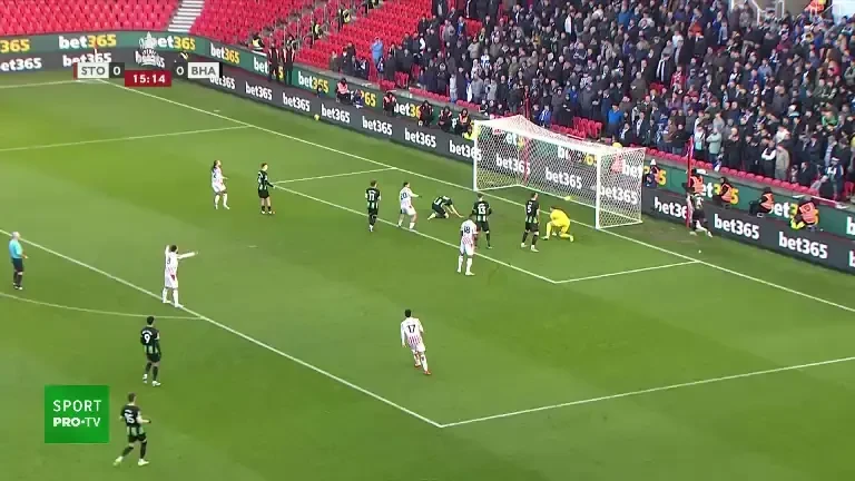 FA Cup | Stoke City - Brighton: gol Jan Paul van Hecke