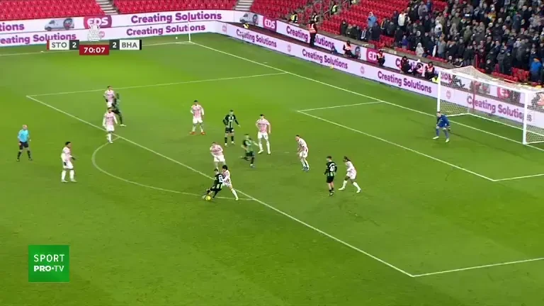 FA Cup | Stoke City - Brighton: gol Joao Pedro