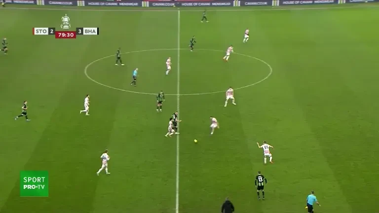 FA Cup | Stoke City - Brighton: gol Joao Pedro (minutul 80)