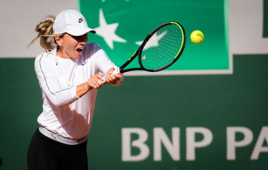 Simona Halep s-a retras de la