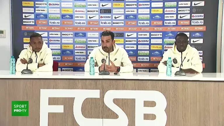 Luis Phelipe și Baba Alhassan, prezentați la FCSB (08.01.2024)